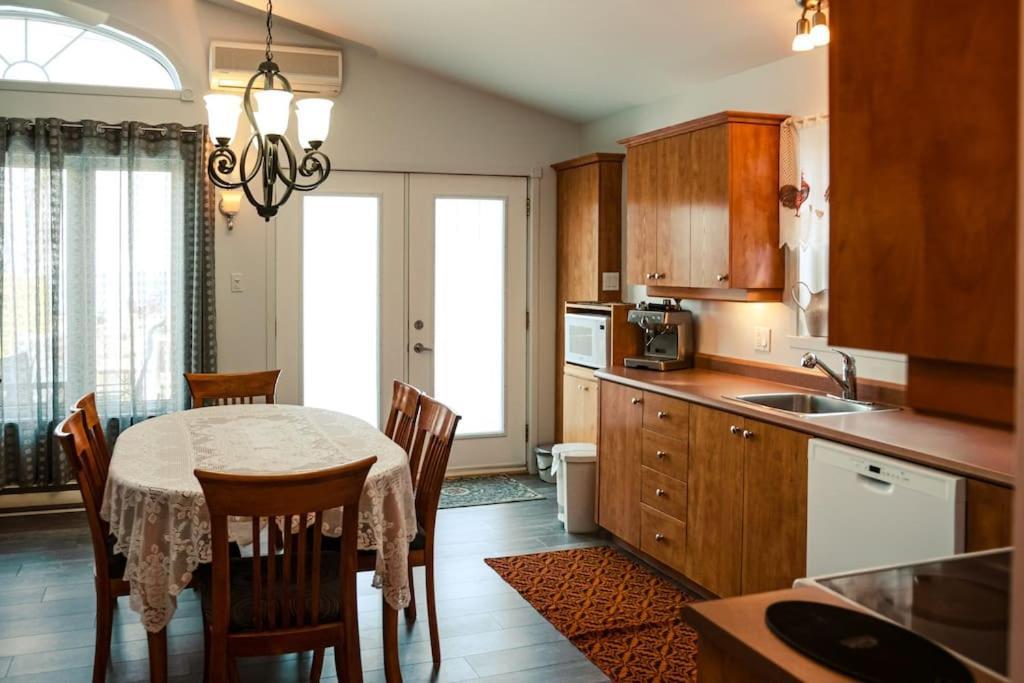 Maison sur la plage Chambord Extérieur photo
