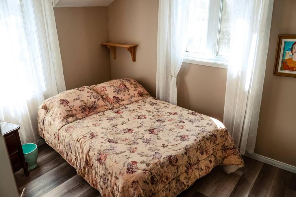 Maison sur la plage Chambord Extérieur photo