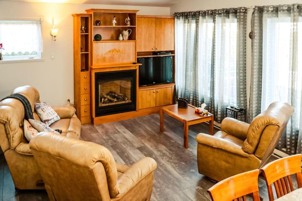 Maison sur la plage Chambord Extérieur photo